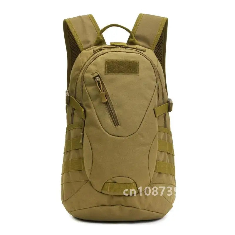 20L Tactical Backpack With USB Function Khaki Bags