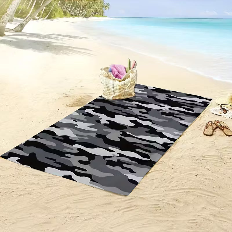 Military-Outdoors Camouflage Beach Towel Military-Outdoors.com