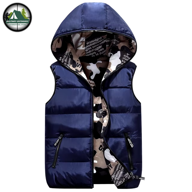 Camouflage Child Cotton Vest Navy CHINA Kids boys