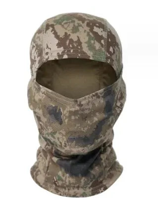 Camouflage Outdoor Mask Speckled yellow Mask