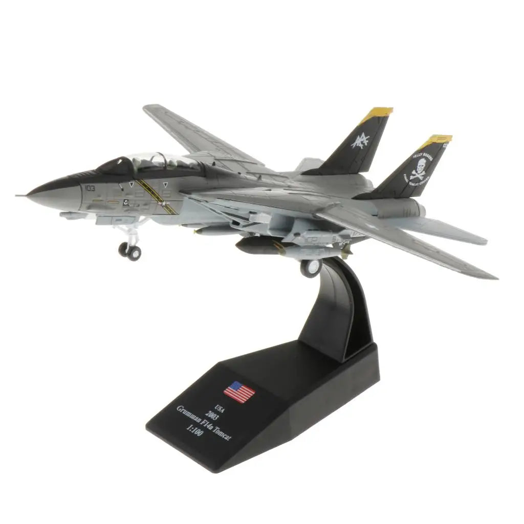 1:100 F-14 Super Flanker Jet Fighter VehicleModel