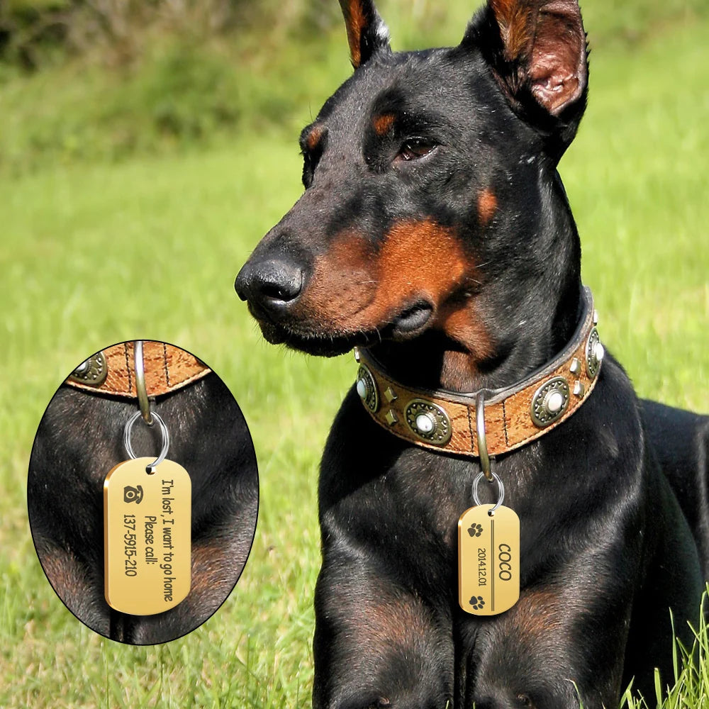 Military Dog ID Tags Custom Personalized Military-Outdoors.com