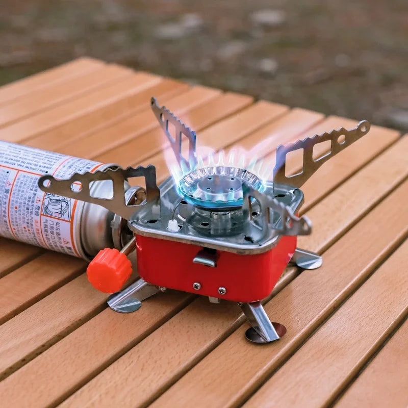 Outdoor Mini Portable Folding Gas Cooktop Stove
