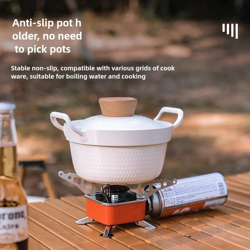 Outdoor Mini Portable Folding Gas Cooktop Stove