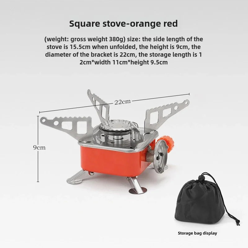 Outdoor Mini Portable Folding Gas Cooktop Stove