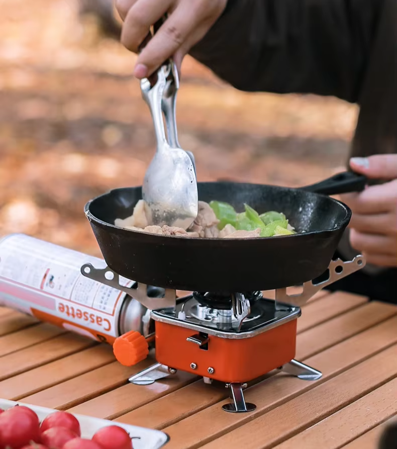 Outdoor Mini Portable Folding Gas Cooktop Stove