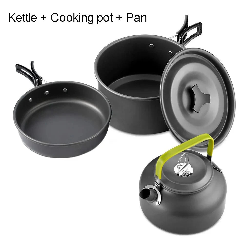 Outdoor Picnic Set For 2-3 People J Cookware
