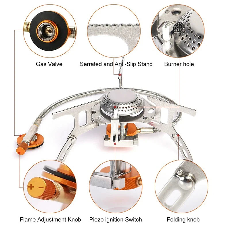 Portable Camping Gas Stove 3500W Stove
