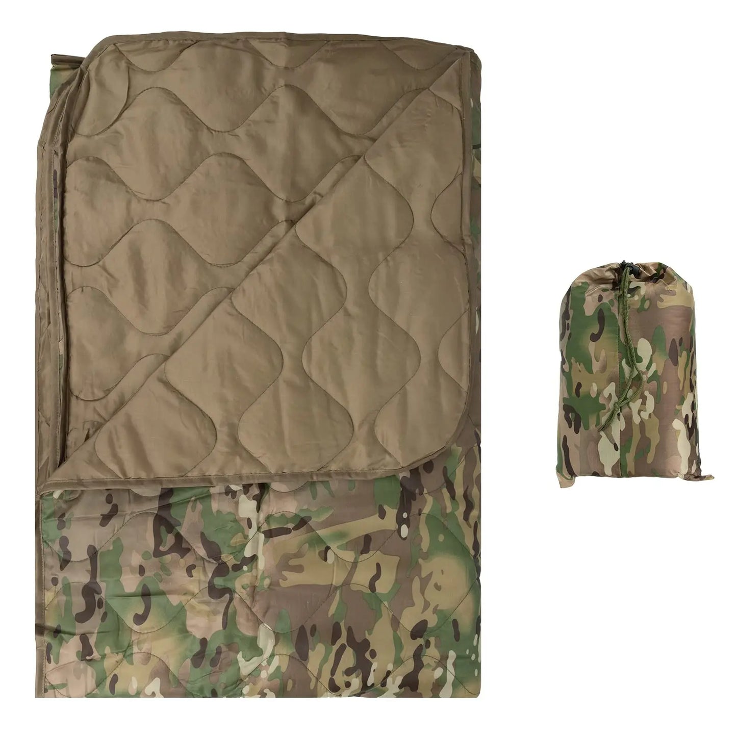 Camouflage Camping Warm Blanket CP Blanket