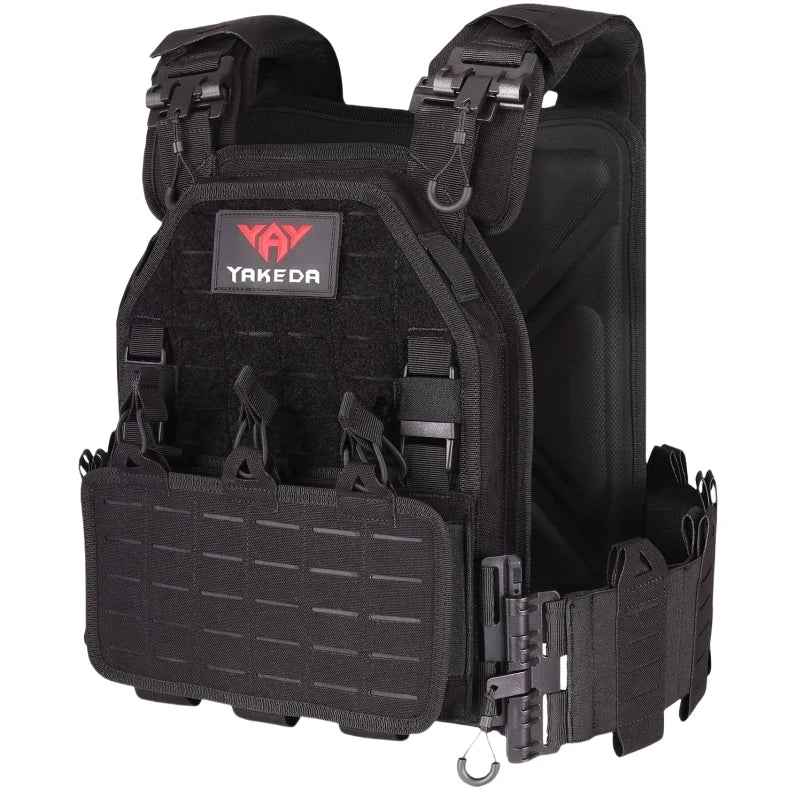 YAKEDA Battlefield Tactical Vest Black Vest