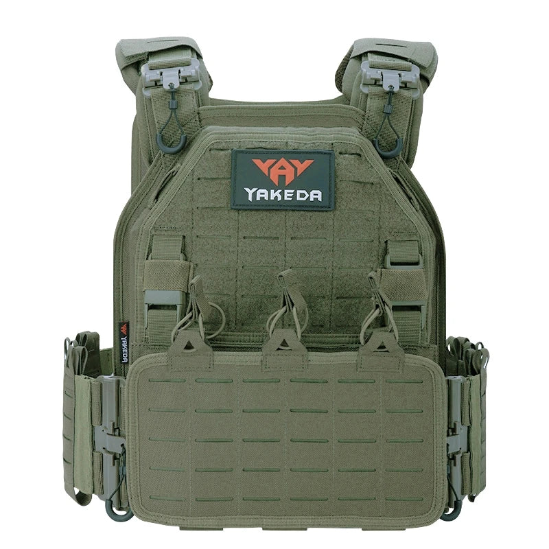 YAKEDA Battlefield Tactical Vest Graygreen Vest