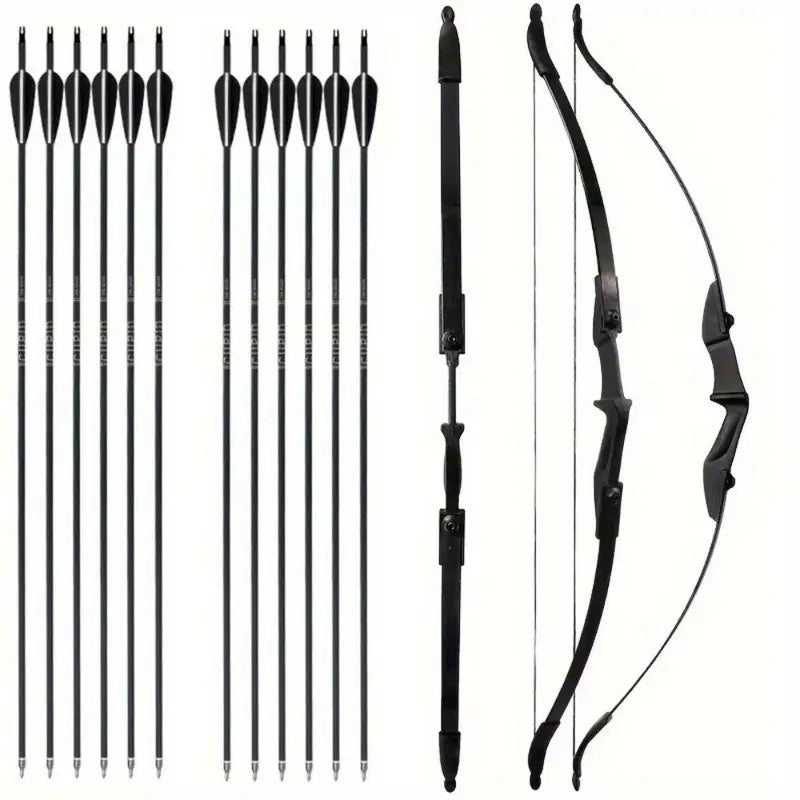 57 inch Archery Recurve Bow Arrows Set Military-Outdoors.com