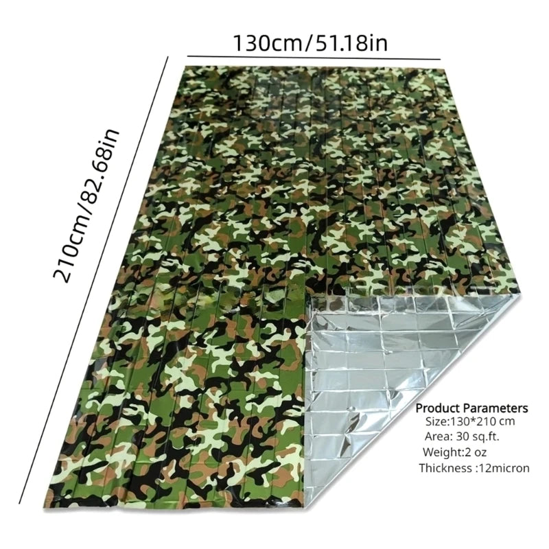 Military-Outdoors.com Aluminum Survival Blanket Blanket