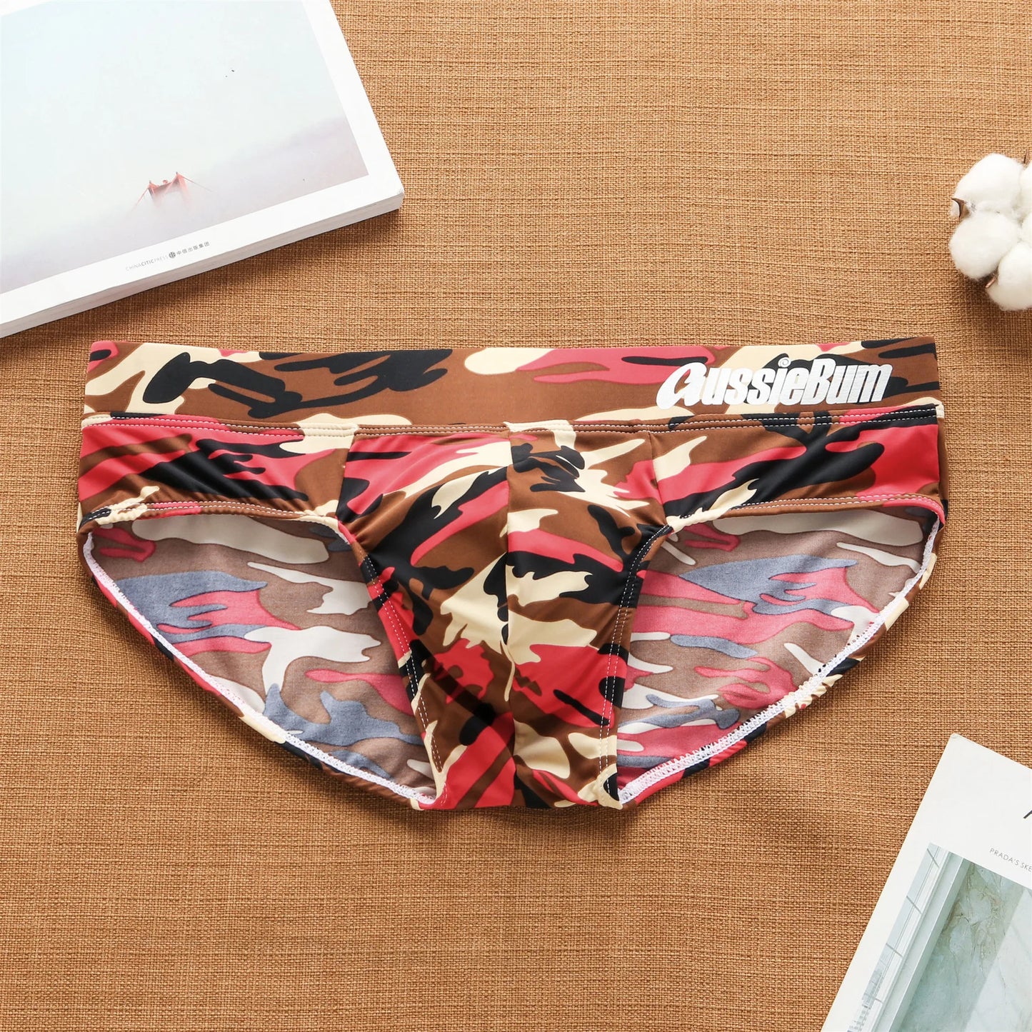 Military-Outdoors.com Mens Camouflage Underwear Camouflage red Underwear