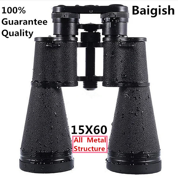 Military Baigish Tactical Binoculars Russian 8x30 15X60 ALL Metal Binocular