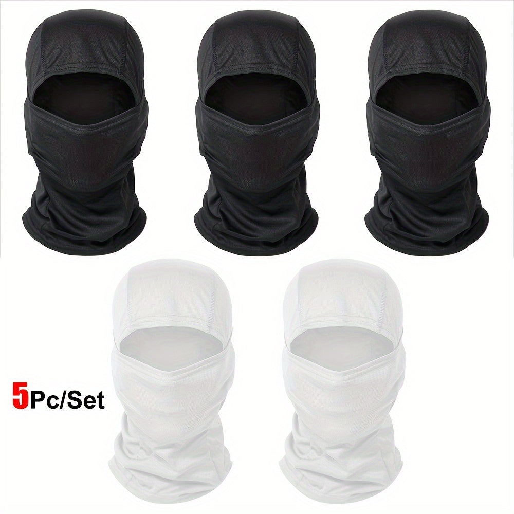 Military-Outdoors Balaclava Full Face Mask - 5 Pack Combination 9 Mask