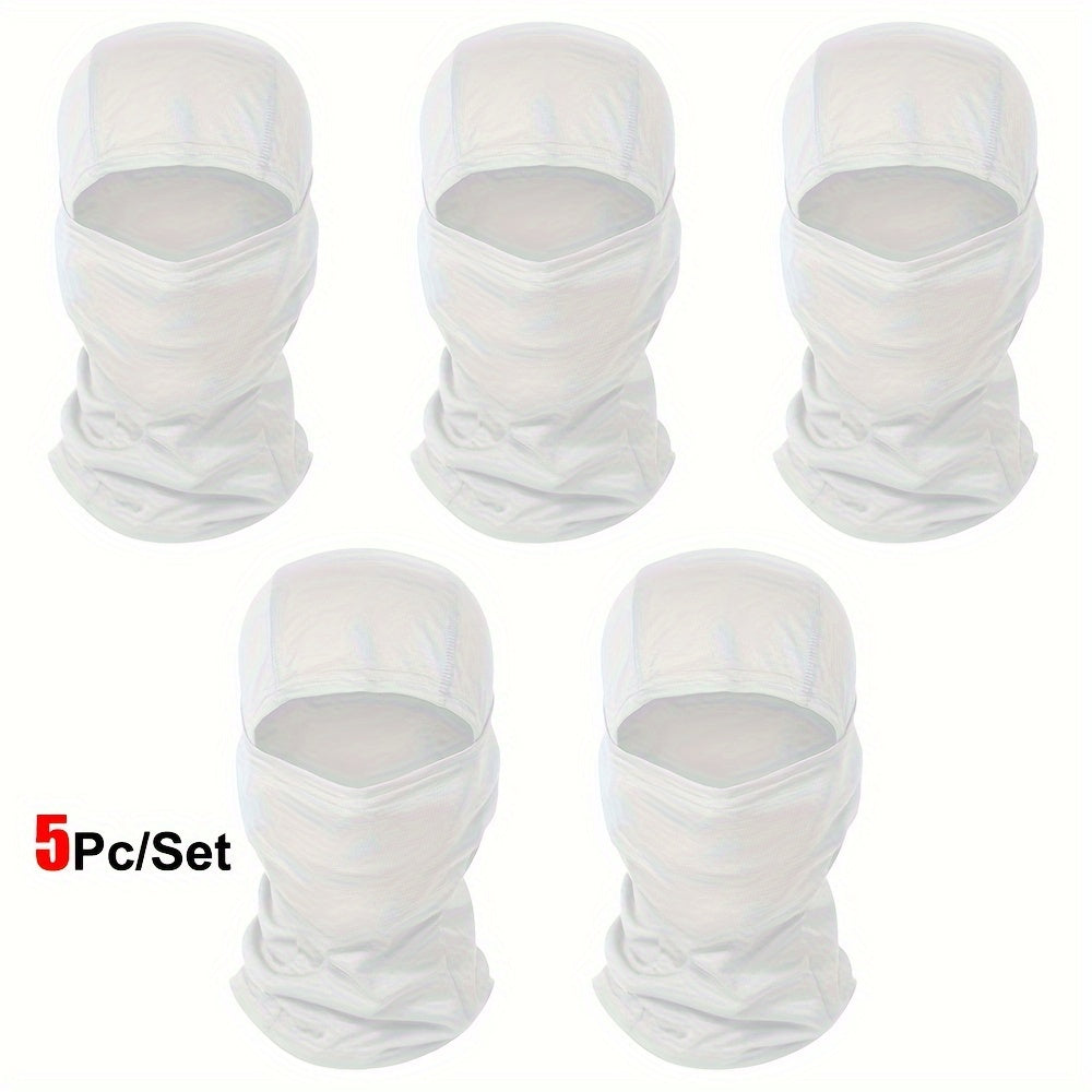 Military-Outdoors Balaclava Full Face Mask - 5 Pack Combination 8 Mask