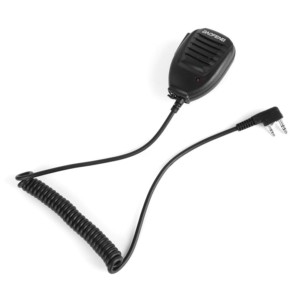 Baofeng Speaker Mic For Two Way Radio - PTT Button 5R MIC Walkie Talkie
