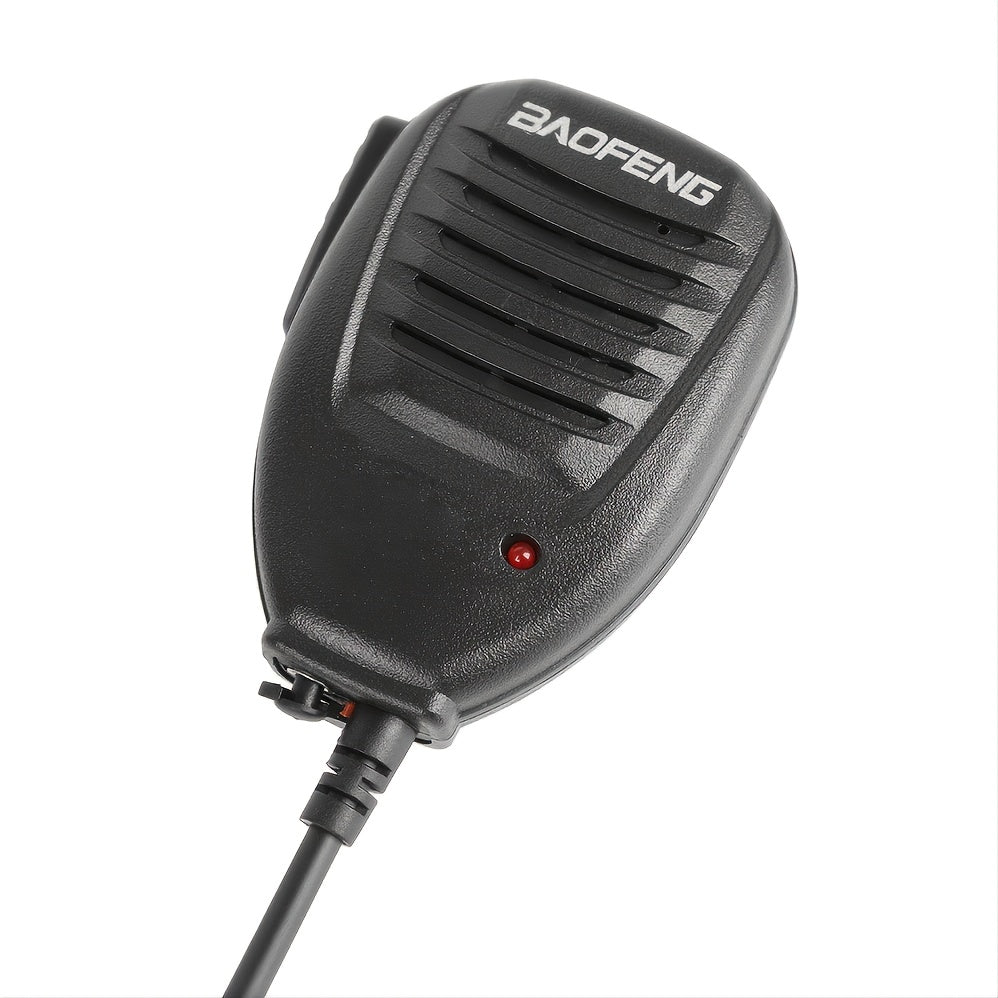 Baofeng Speaker Mic For Two Way Radio - PTT Button Walkie Talkie