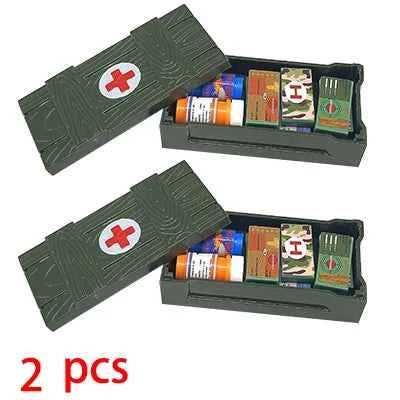 Military-Outdoors Battlefield First Aid Set for Kids no box-M13-1 Toys