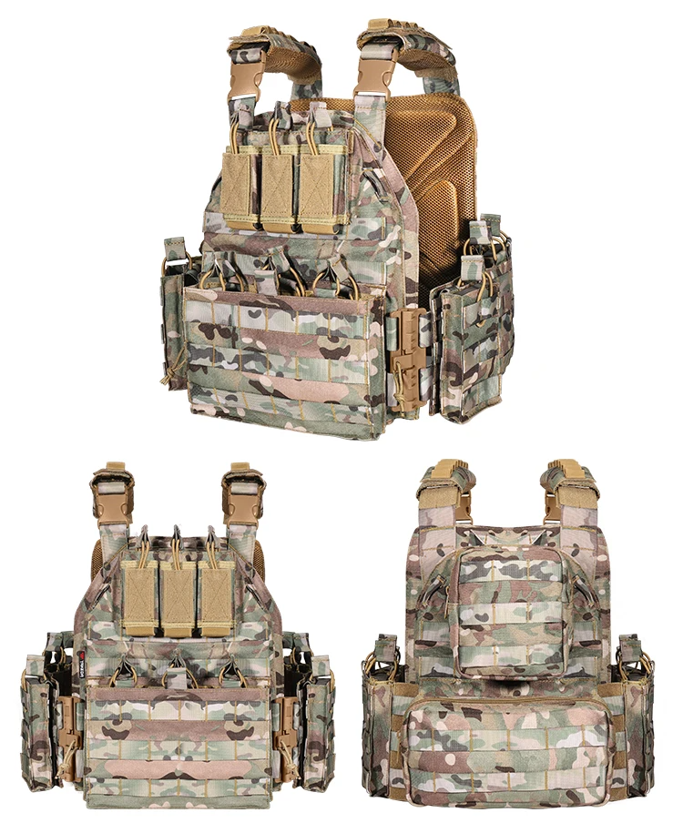 Military-Outdoors Battlefield Tactical Vest for Adventures released CP max size is 50 in Vest