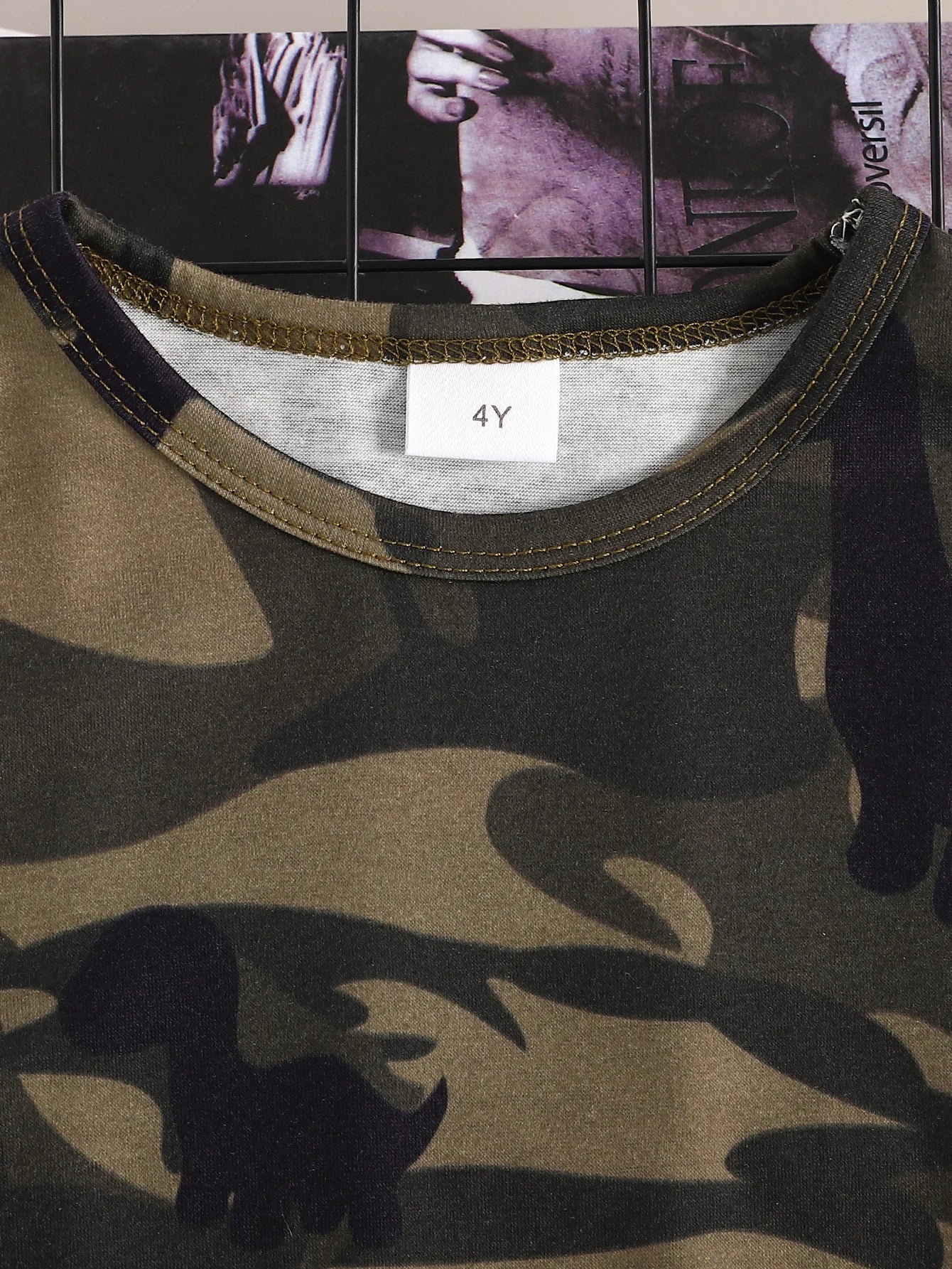 Boys Camouflage T-shirt and Pants Clothing Set Kids boys