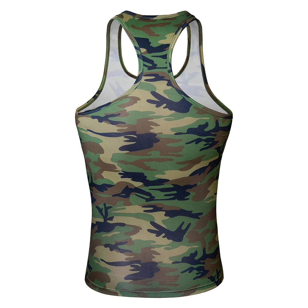Camo mens underwear vest military-style camouflage tank top from Military-Outdoors.com