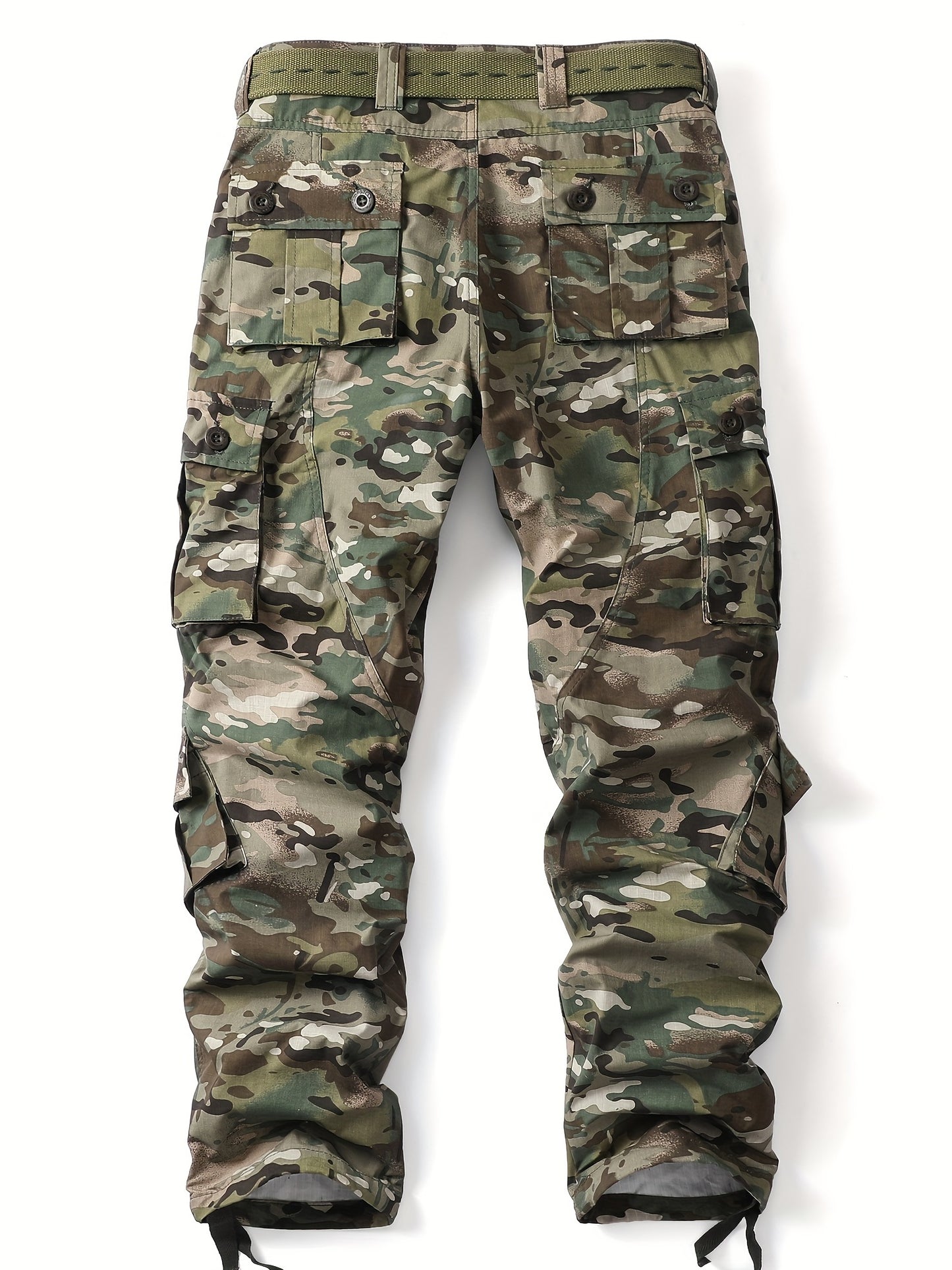Military Multi Pocket Camo Pants for Outdoor Adventures Pants