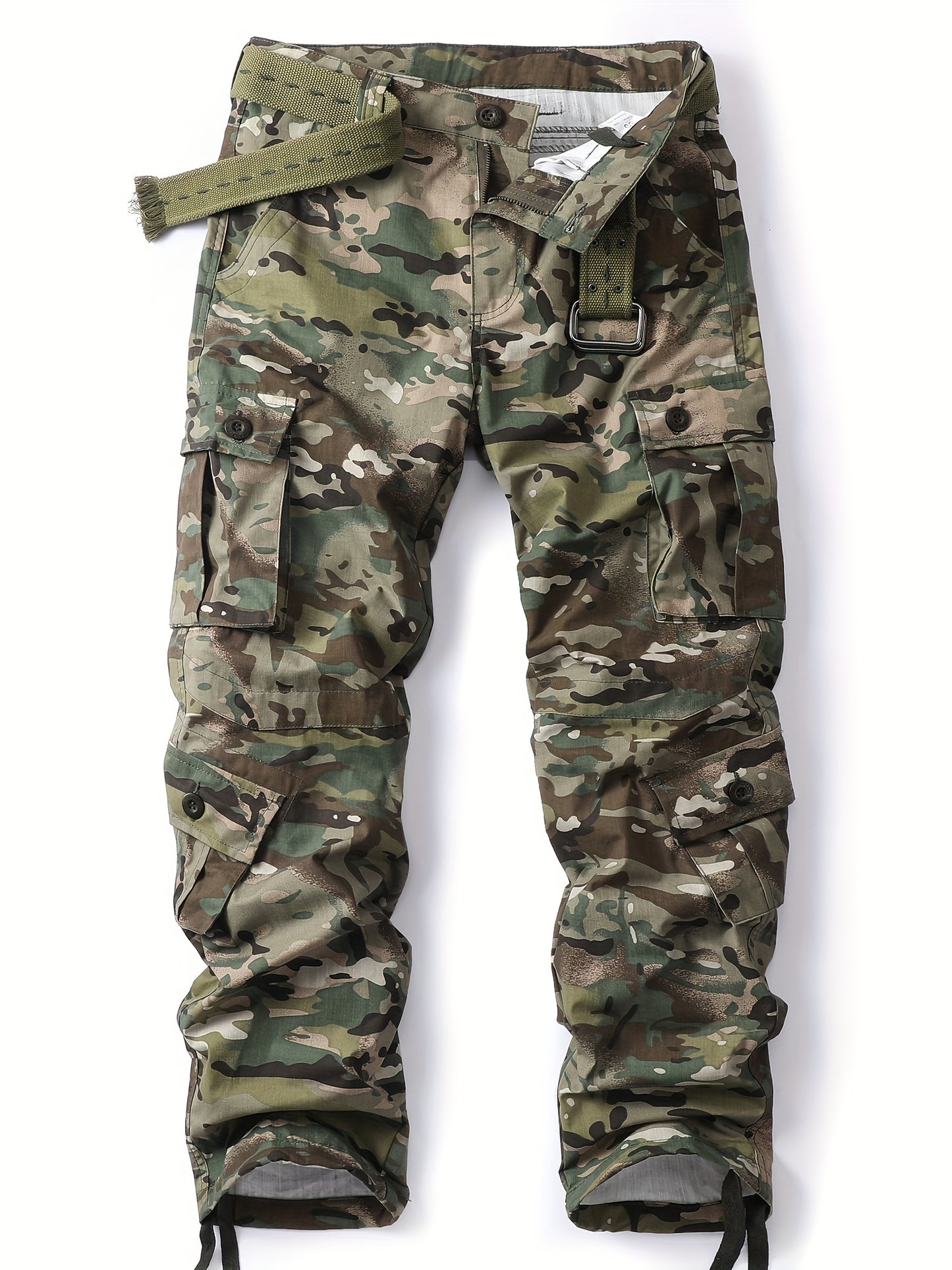 Military Multi Pocket Camo Pants for Outdoor Adventures Pants