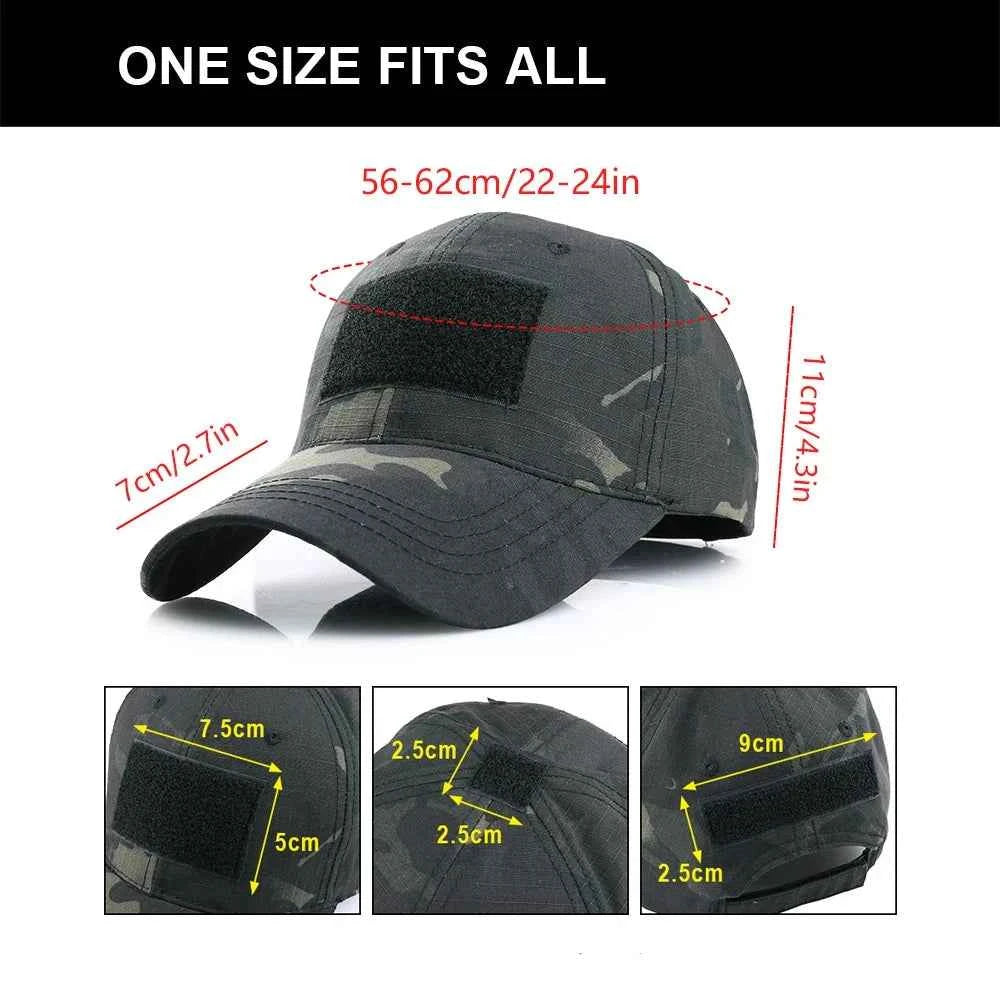 Camouflage Military Baseball Caps - Tactical Gear by Military-Outdoors Caps
