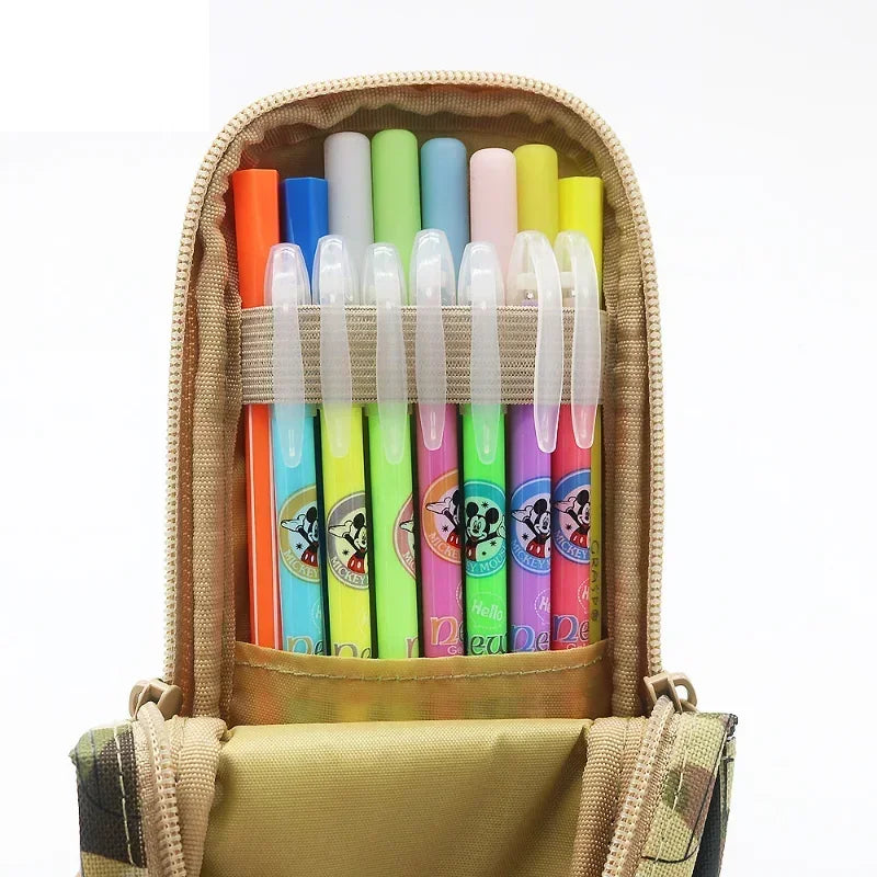 Military-Outdoors Camouflage Pencil Case for Kids Kids Cases