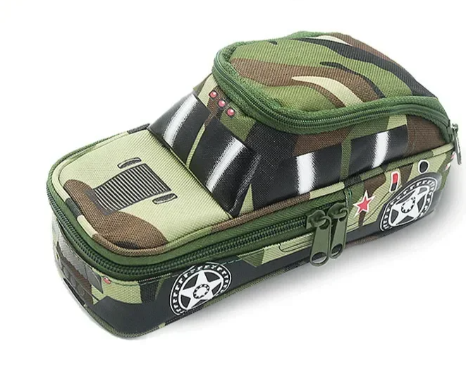 Military-Outdoors Camouflage Pencil Case for Kids GN Kids Cases