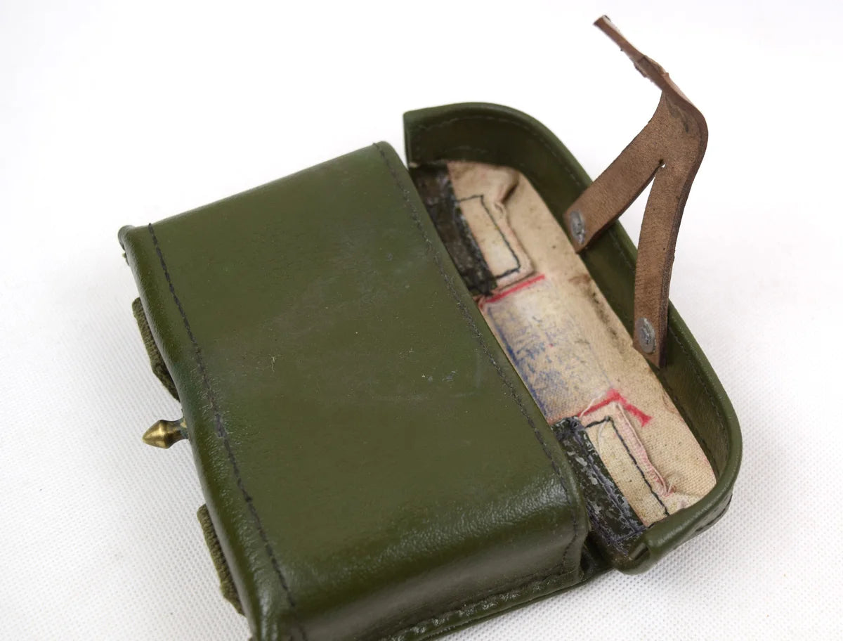 Army Surplus: Original Chinese Ammo Belt Pouch 7.62X54R 91/30 M53 Surplus