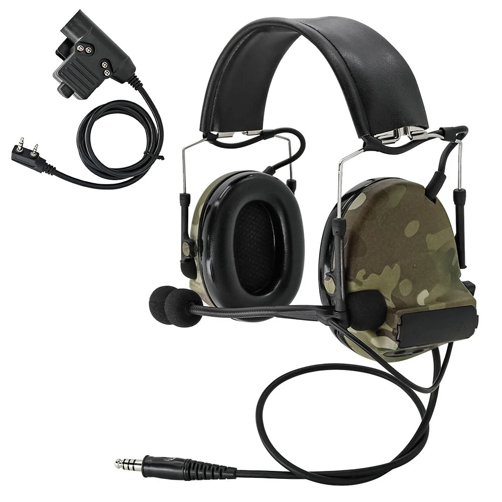 Military-Outdoors Tactical Headset Comtac II MC camouflage 1 Headphone