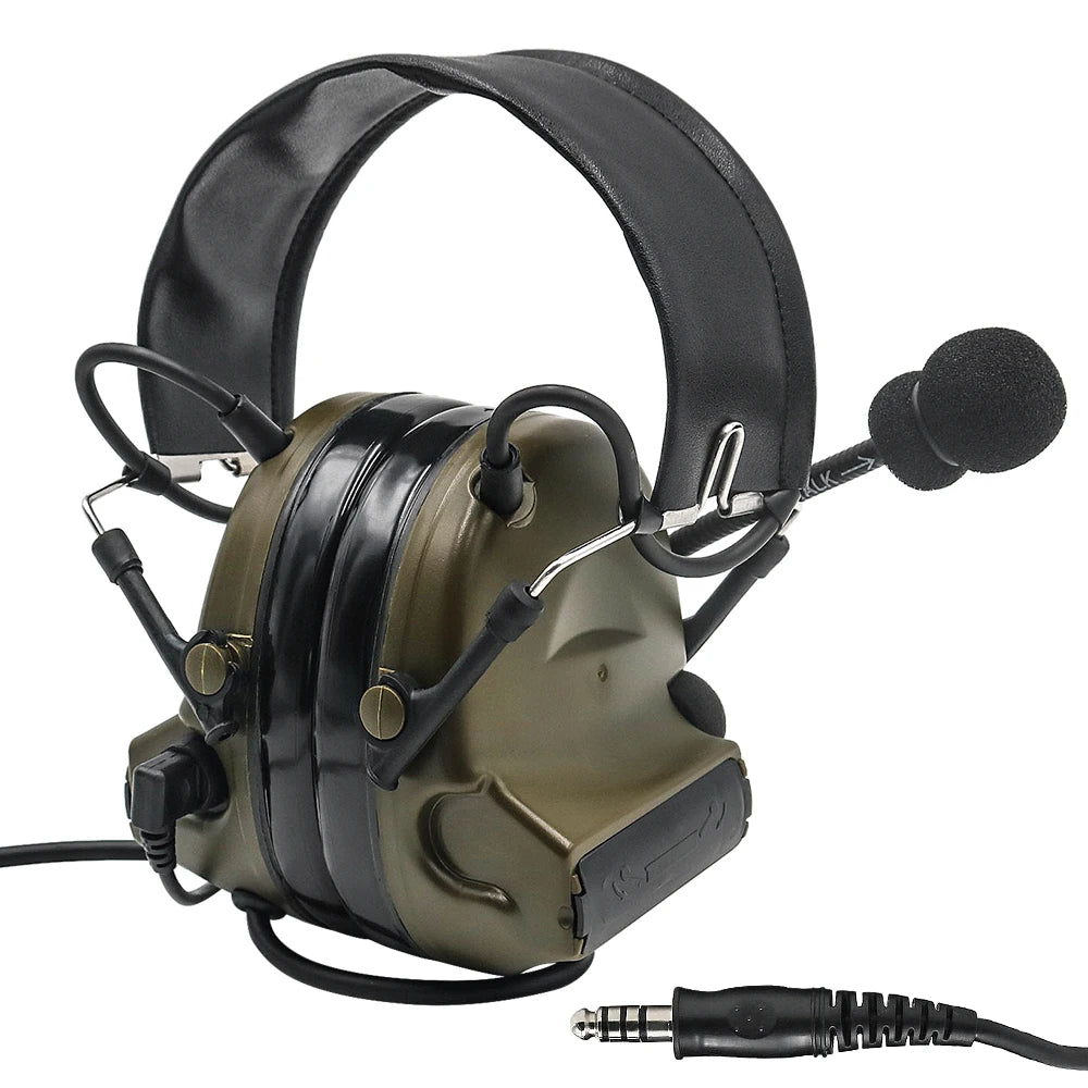 Military-Outdoors Tactical Headset Comtac II FG Headphone