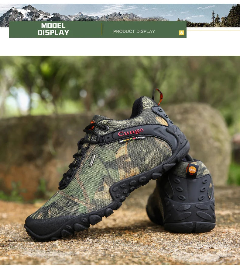 Cunge Men's Outdoor Sneakers High Quality for Adventures Sneakers