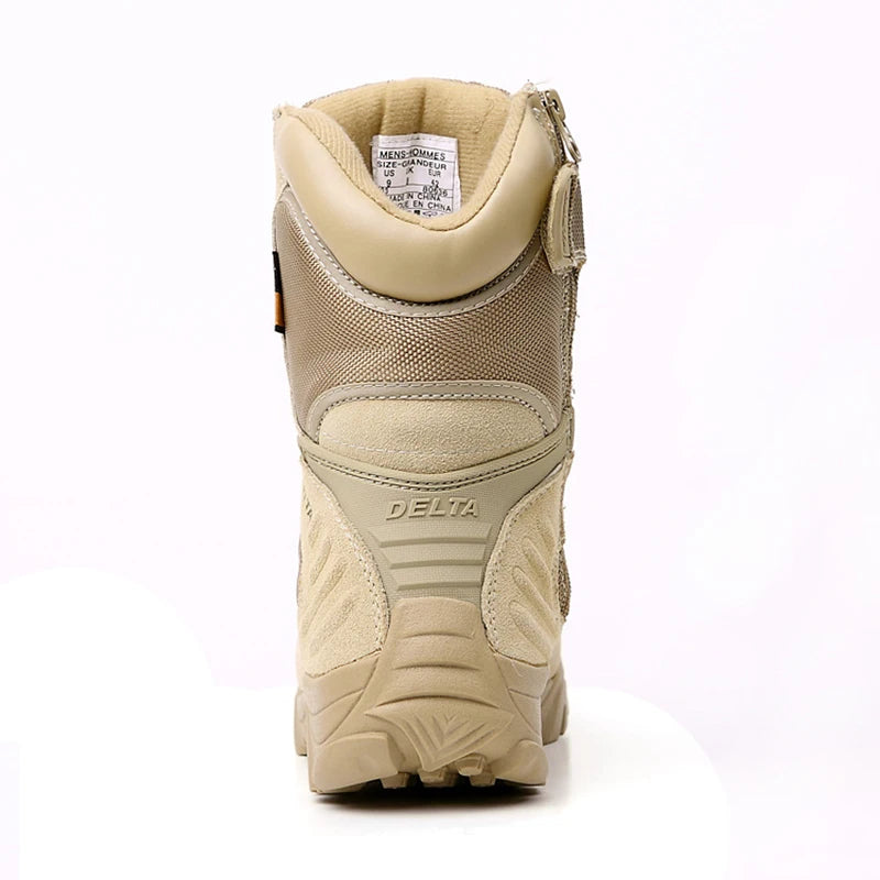 Delta Force Leather Tactical Boots - Military-Outdoors Tactical Boots