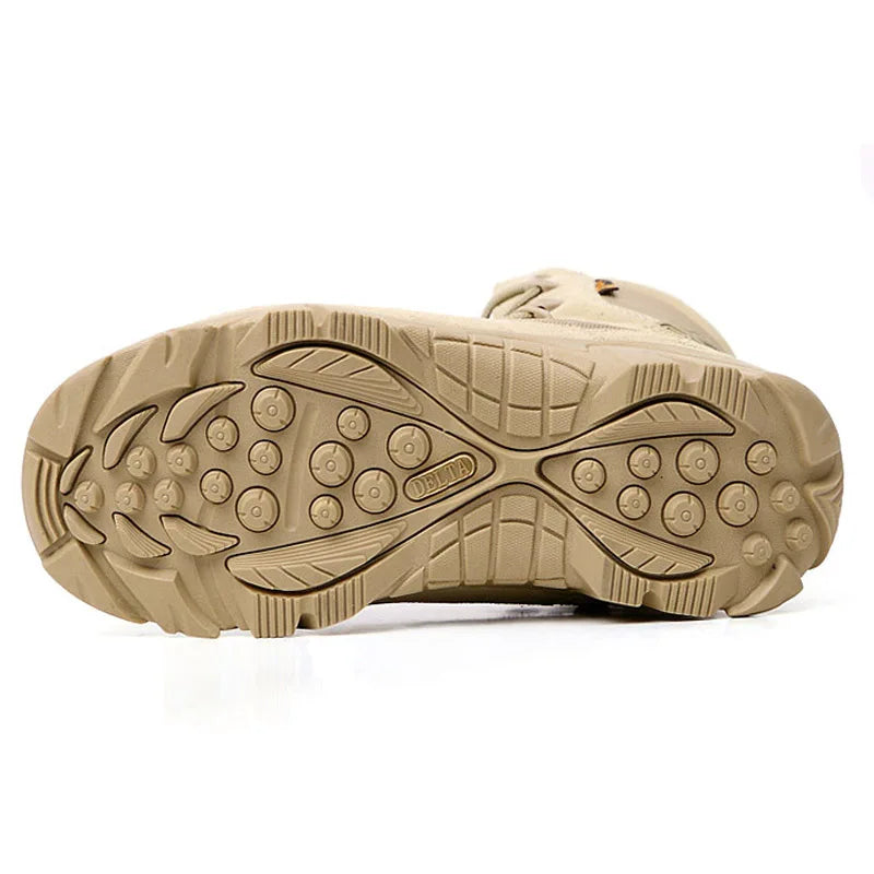 Delta Force Leather Tactical Boots - Military-Outdoors Tactical Boots