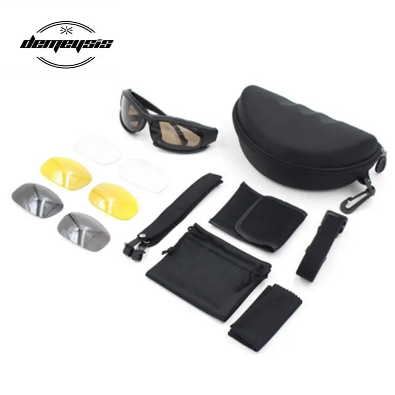 Photochromic Polarized Military Grade Tactical Glasses Sunglasses