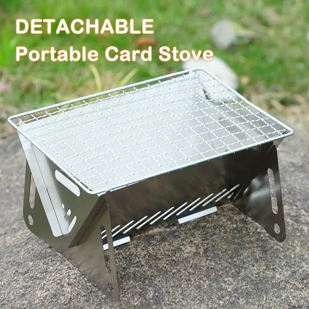 Military-Outdoors Portable Folding Grill for Camping Camping