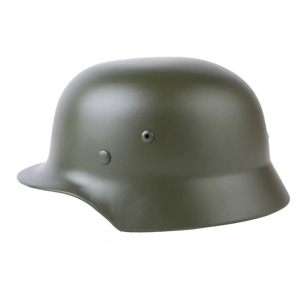 German WW2 M35 Helmet Replica - Military-Outdoors Gear Army Green Replica