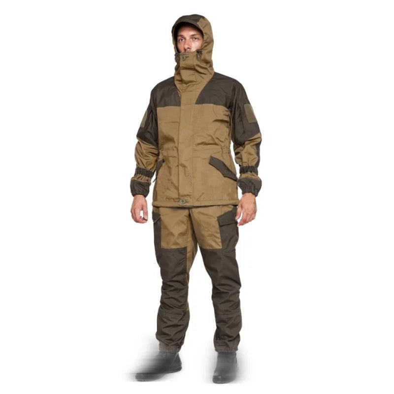 Gorka Military Suit - Durable Tactical Gear for Outdoors Khaki Suit