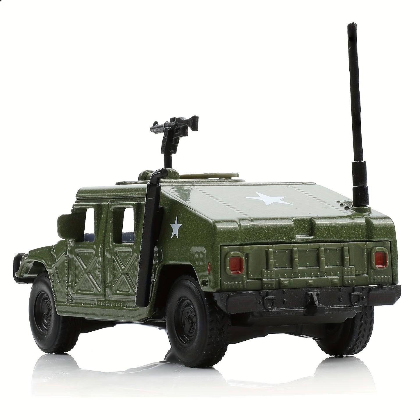 Green Hummer Military Vehicle Model with mounted gun by Military-Outdoors.com