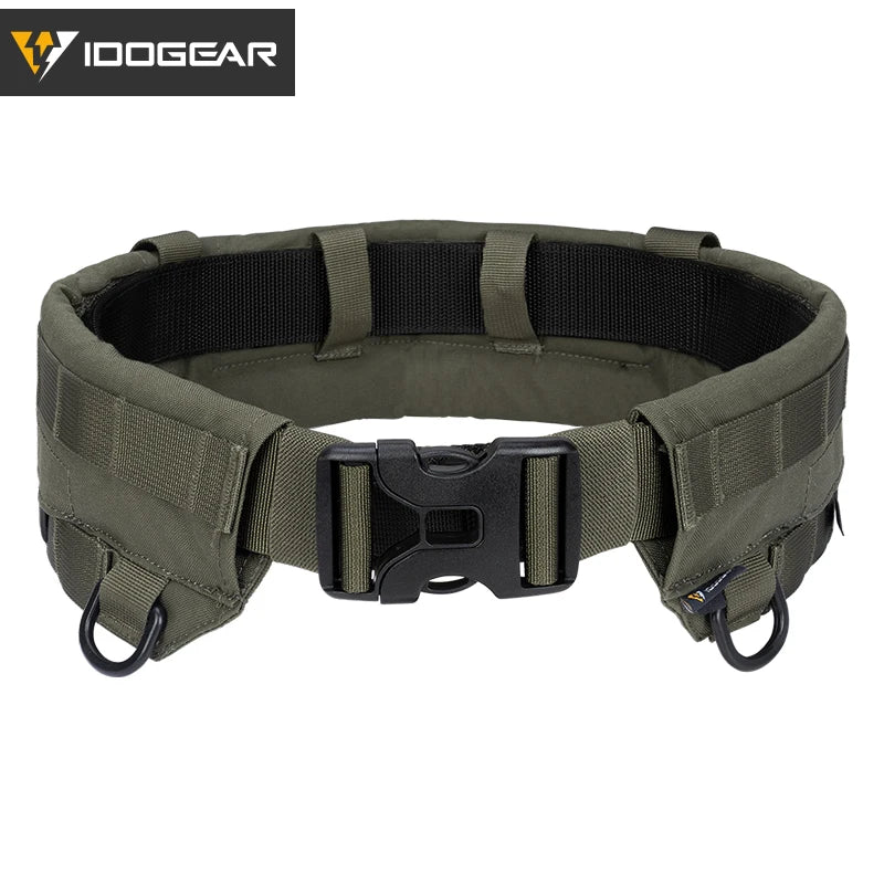 Inner And Outer Adjustable Combat Belt Ranger Green Tactical Belt