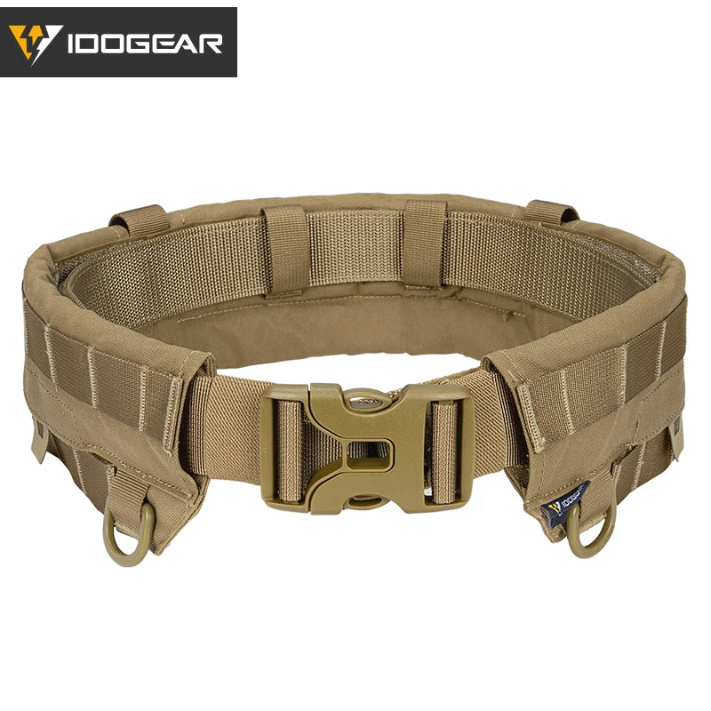 Inner And Outer Adjustable Combat Belt Coyote Brown Tactical Belt