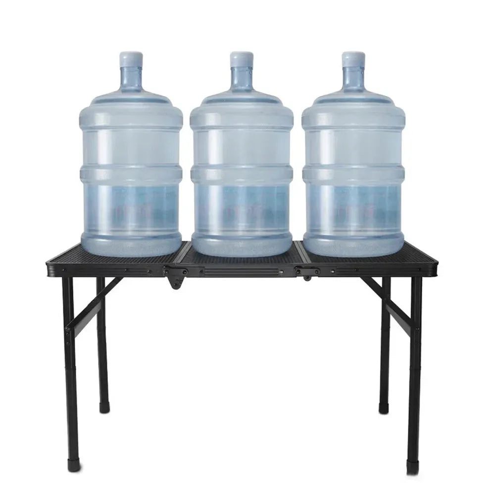 Iron Mesh Folding Table - Durable & Portable Outdoor Gear Table
