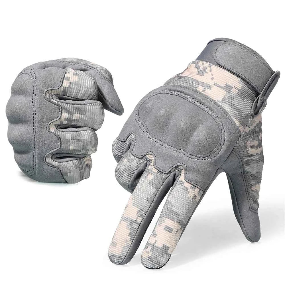Military-Outdoors Touch Screen Military Gloves ACU Camouflage Gloves