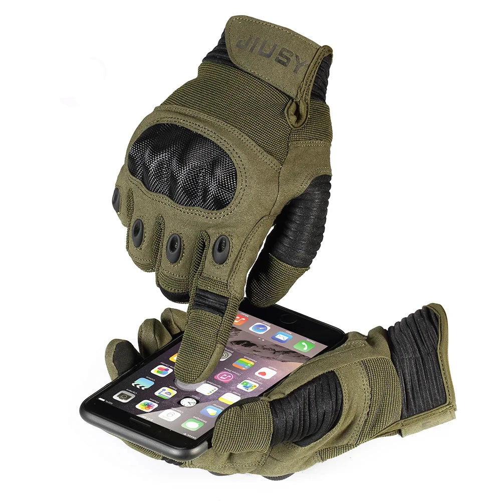 Military Gloves With Touchscreen Ability - Durable Tactical Gear Gloves
