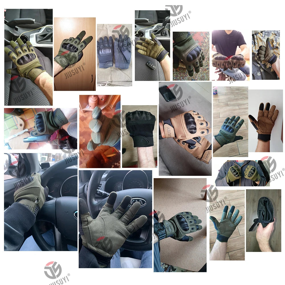 Military Gloves With Touchscreen Ability - Durable Tactical Gear Gloves