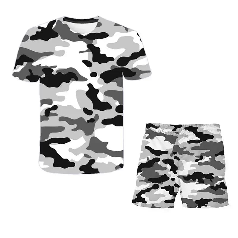 Kids Camouflage Clothing Set for Outdoor Adventures 22038 Kids boys